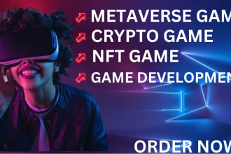 develop nft game, metaverse, game, crypto game and game development