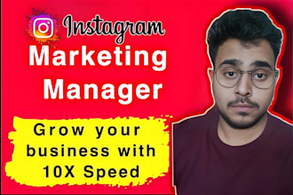 be your social media manager and content creator