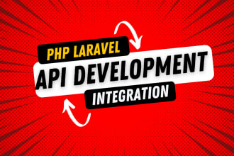 develop rest api as an expert php laravel developer