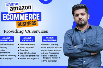 be your expert amazon fba virtual assistant VA