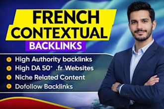 do high quality french guest posts backlinks with high da french link building