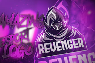 design perfect logo for esport, fitness, youtube
