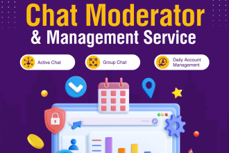 be your telegram community manager with 20 chatter