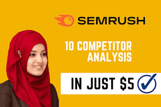 provide semrush reports for your website