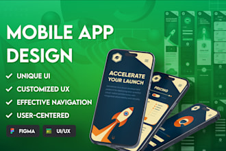design the UI UX of your ios and android app