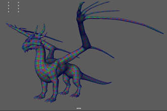 do retopology and uvs for games and animations