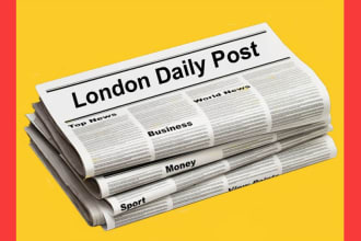 publish interview, article or press release on london daily post UK website