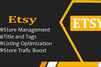 upload products, product listing and product sell etsy shop