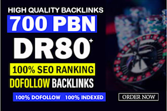 do high DR 80 dofollow seo backlinks