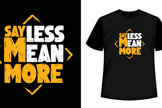 create clothing graphic design and t shirt logo design