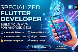 build your flutter ai mobile app mvp for android and ios