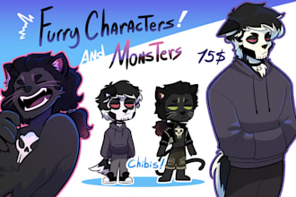 draw art of you furry character