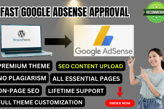 create a wordpress website to get guaranteed google adsense approval