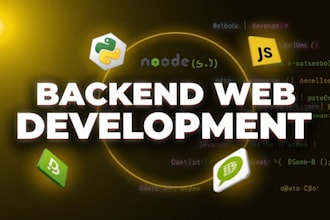 be your backend developer in python, django and django rest framework