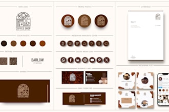 design instagram branding kit