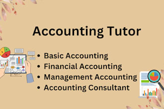 be your accounting and finance tutor