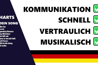 be your ghost writer for your german rap song