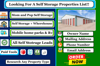 do provide mom and pop self storage complete information