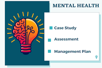 write psychology case studies, reports, and therapy content