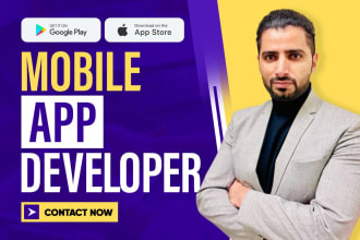 be your mobile app developer for ios app and android mobile app development