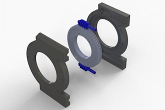 design 3d components and plastic parts for manufacturing