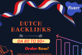 make 20 dutch backlinks dofollow link google ranking