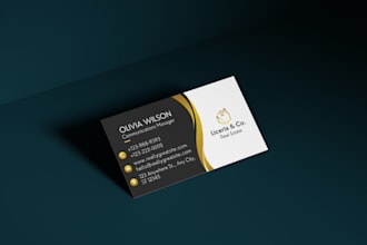 design unique business cards, visiting card