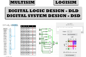 assist you in dld digital logic design and circuit designs