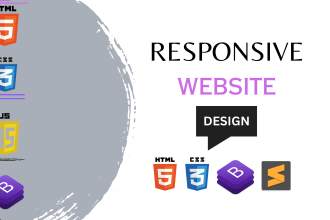 create responsive portfolio, personal website html css bootstrap
