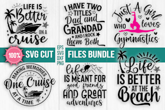 provide svg cut files design bundle for etsy and others