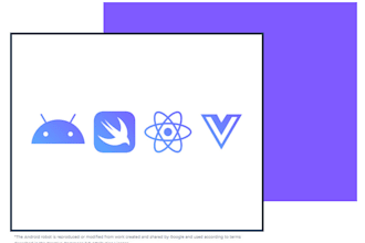 implement a mobile app in ionic, react native, flutter, kotlin, swift