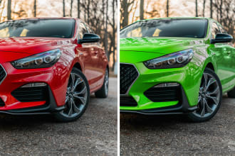 do color change and color correction photoshop editing within an hour