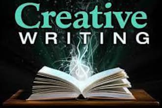 do creative writing or story writing