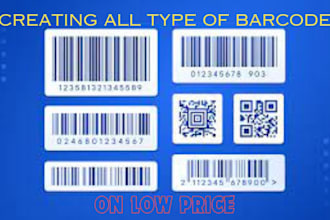 generate qr code and barcode in less than 20 minute