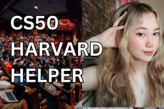 help you with harvard cs50 as a computer science graduate