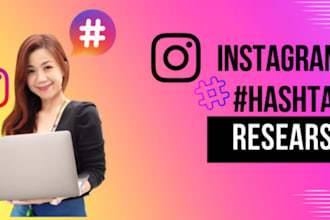 research hashtags to grow your instragram organically