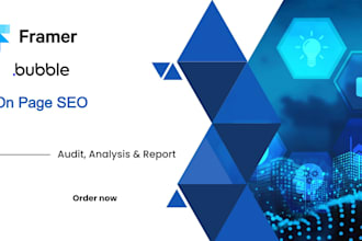 do framer, bubble SEO optimization