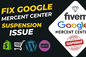 fix google merchant center suspension issue