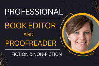 proofread and copy edit, grammar check and spell check english document