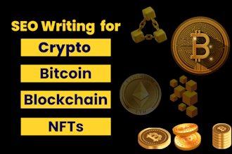do writing for crypto, bitcoin, blockchain, and nft blogs