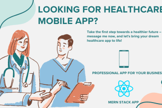 develop healthcare mobile apps