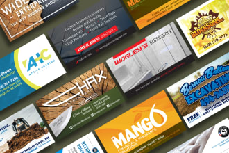 design your business cards, stationary or resume