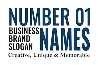 provide best business names, company names, brand names etc