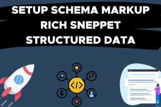 setup schema markup, rich snippet structured data on your website