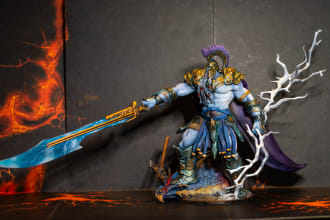 paint your dungeons and dragons miniatures mini painting