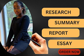 write paper, research, case study, research and summary writing