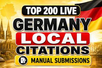 do top 200 germany local citations and directory submission