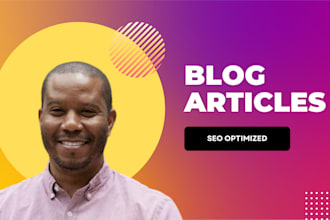 write an SEO optimized blog post