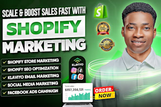 do shopify marketing and tiktok, facebook and instagram ads to boost store sales