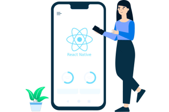 develop an ios and android application using react native